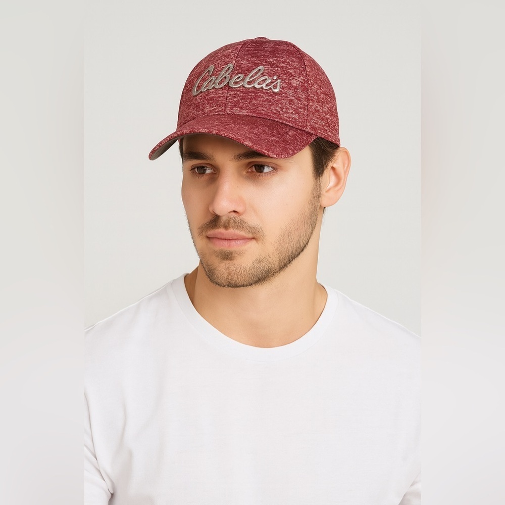 Cabela’s Red Marbled Cap